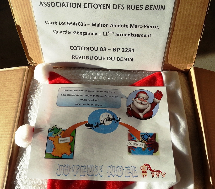 Colis pour le Bénin