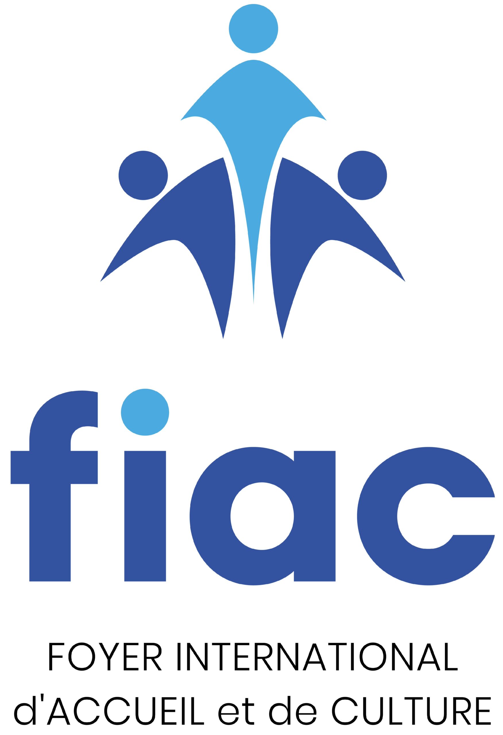 Logo de l'association FIAC Foyer International d'Accueil et de Culture Vertical