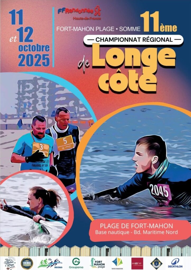 Affiche Championnat Régional de longe cote Octobre 2025