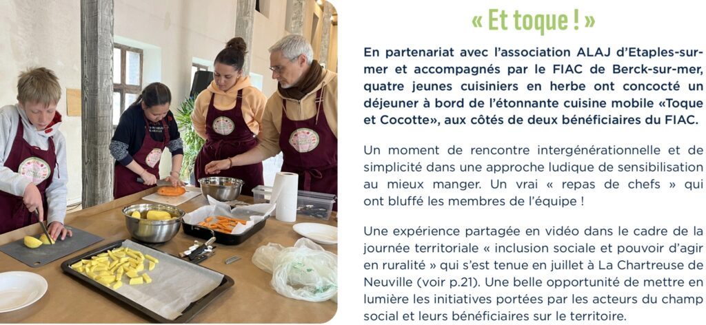 Article La Chartreuse de Neuville sur un atelier réalisé avec Toque & Cocotte